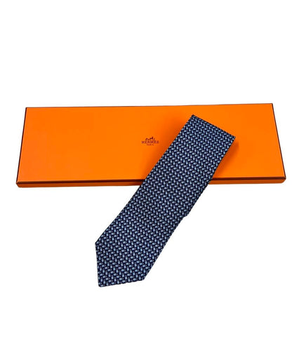 美品 エルメス ネクタイ シルク100% メンズ HERMES