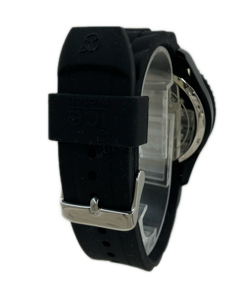 ice watch 腕時計 クオーツ ブラック メンズ アイスウォッチ