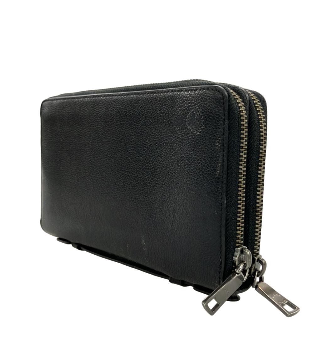 COACH ダブルジップオーガナイザー ラウンドファスナー長財布 F39812