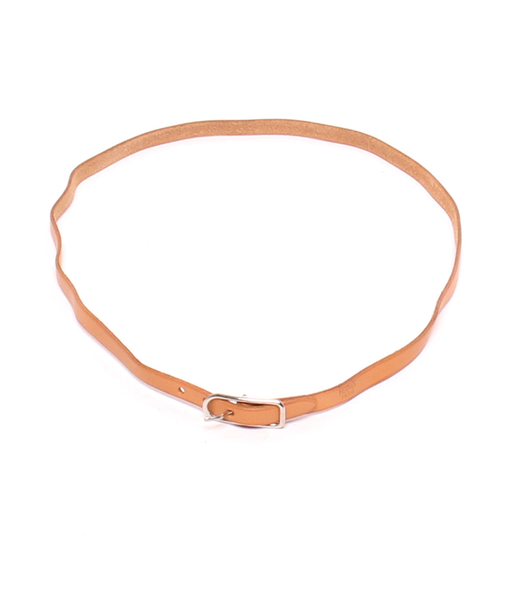 HERMES ブレスレット チョーカー アピ1 シルバー金具 □G刻印 ユニセックス エルメス