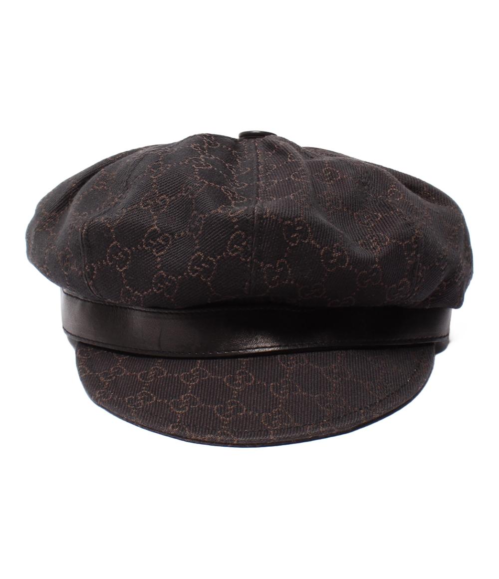 グッチ キャスケット GGキャンバス 102668 XM037 レディース SIZE XL