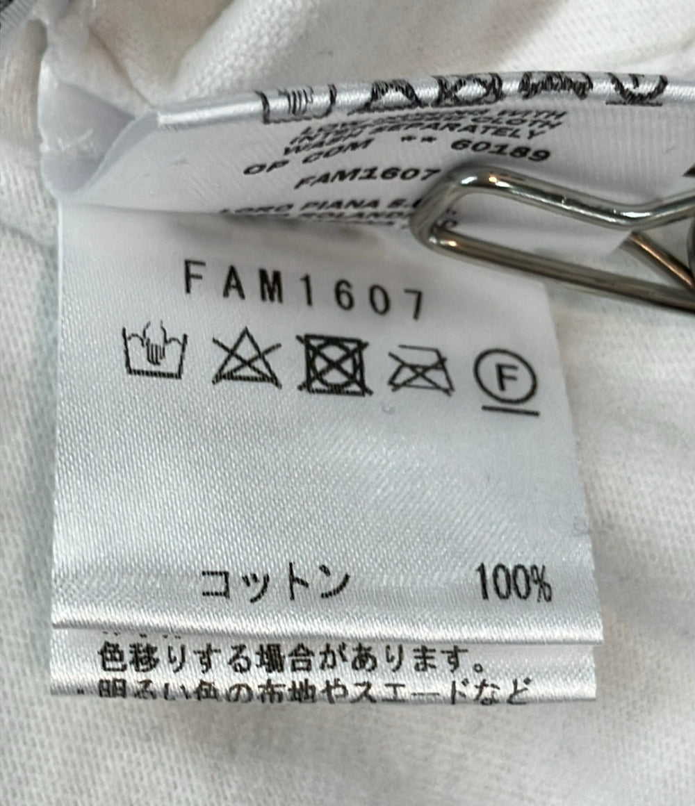 Loro Piana 藤原ヒロシ 半袖Tシャツ FAM1607 メンズ SIZE M ロロピアーナ