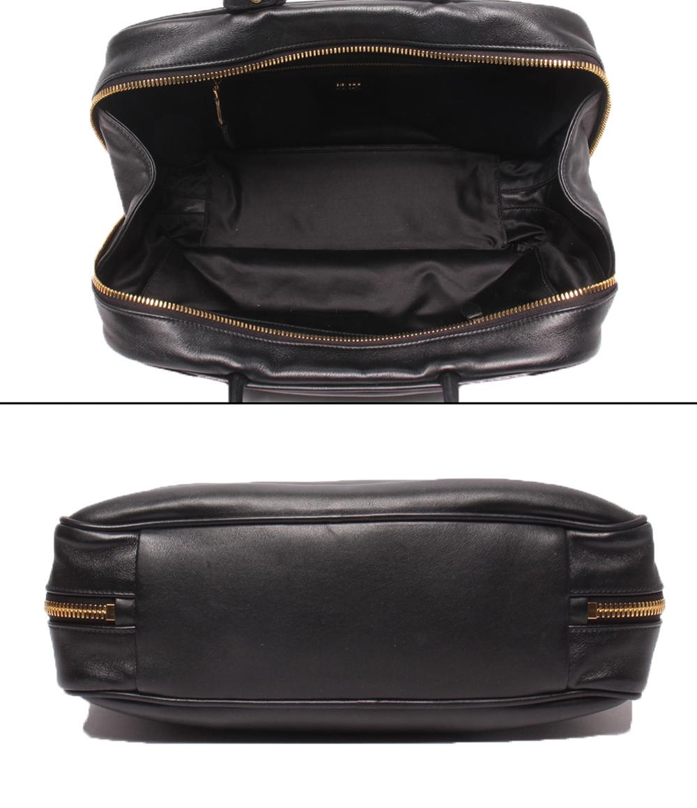 美品 Miu Miu ハンドバッグ ショルダーバッグ ボストンバッグ 肩掛け レザー ボー バッグ 5BB117 レディース ミュウ ミュウ