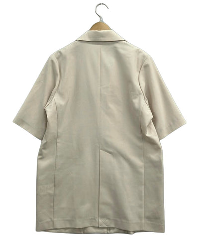 美品 エミ 半袖ジャケット ハーフスリーブジップアップジャケット 13WFJ232002 レディース SIZE 1 (S) emmi