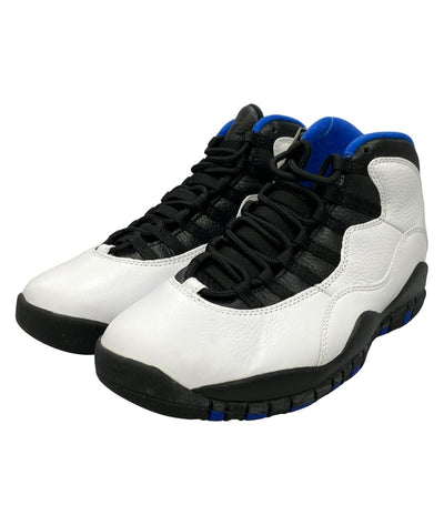 美品 NIKE ミドルカットスニーカー エア ジョーダン 10 レトロ 310805-108 メンズ SIZE 27.0 ナイキ