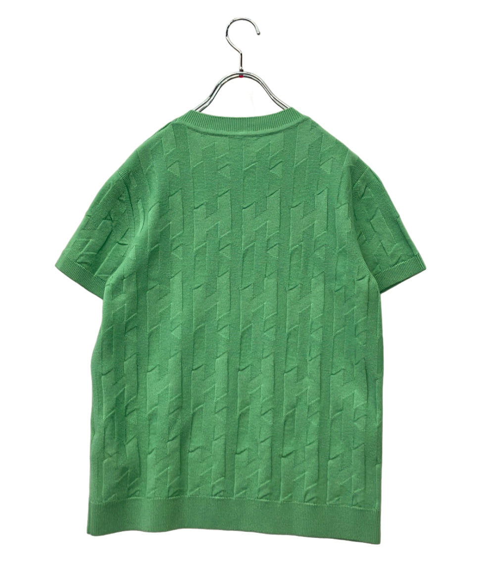 HERMES 半袖ニット 25SS Hジャガード ショートスリーブ 5E2630D3 レディース SIZE 36 (XS) エルメス