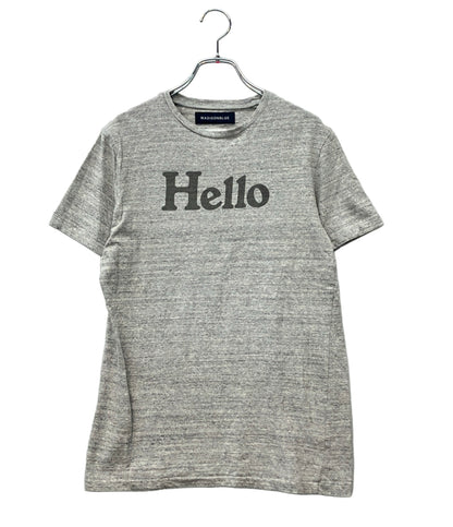 美品 MADISONBLUE 半袖Tシャツ Hello MB999-7101 レディース SIZE S マディソンブルー