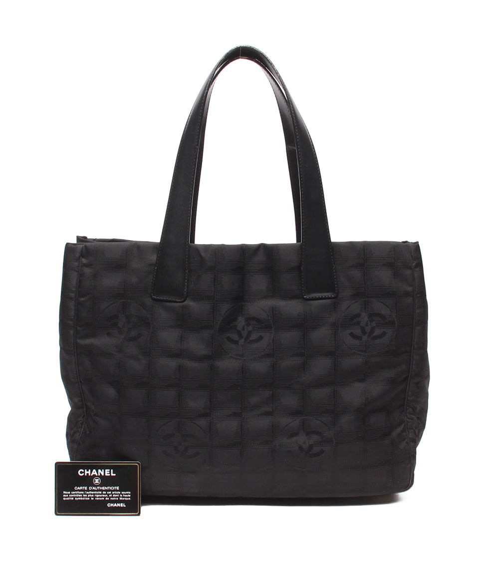 CHANEL トートバッグ ゴールド金具 ニュートラベルライン MM