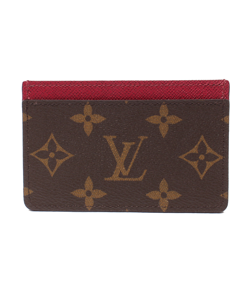 美品 LOUIS VUITTON カードケース ポルトカルト サーンプル モノグラム M60703 レディース ルイ・ヴィトン