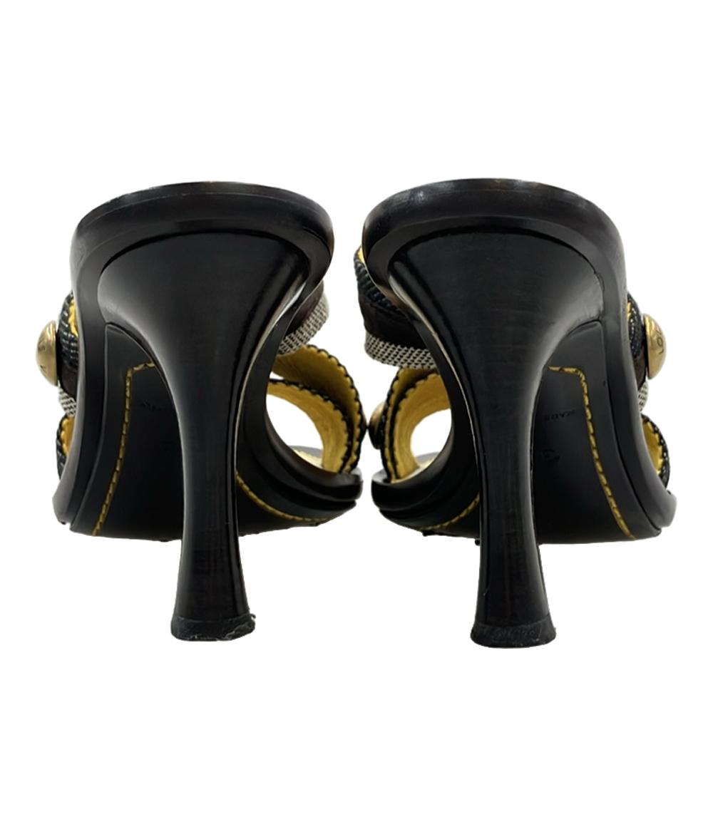 訳あり LOUIS VUITTON サンダル レディース SIZE 34 22(cm) ルイ