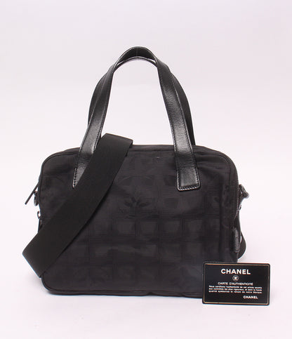 CHANEL 2WAY ハンドバッグ ショルダーバッグ 斜め掛け 7番台 ニュートラベル レディース シャネル