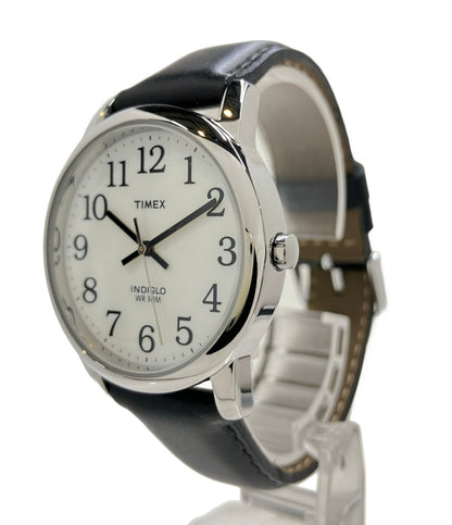 美品 TIMEX 腕時計 クオーツ ホワイト メンズ タイメックス