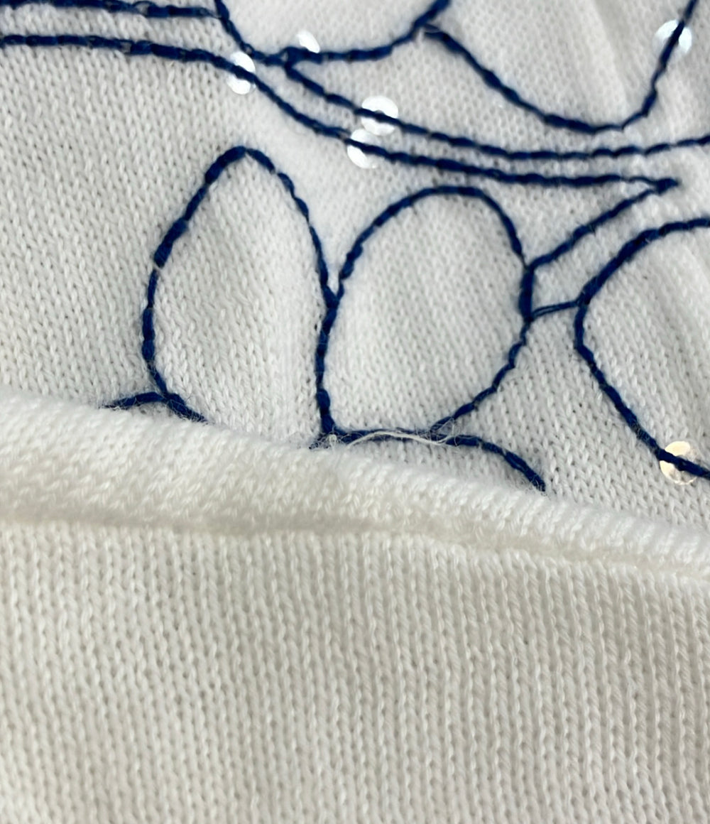Christian Dior 長袖 胸ロゴ 刺繍カーディガン 5SBM14CARR キッズ SIZE 13 クリスチャンディオール