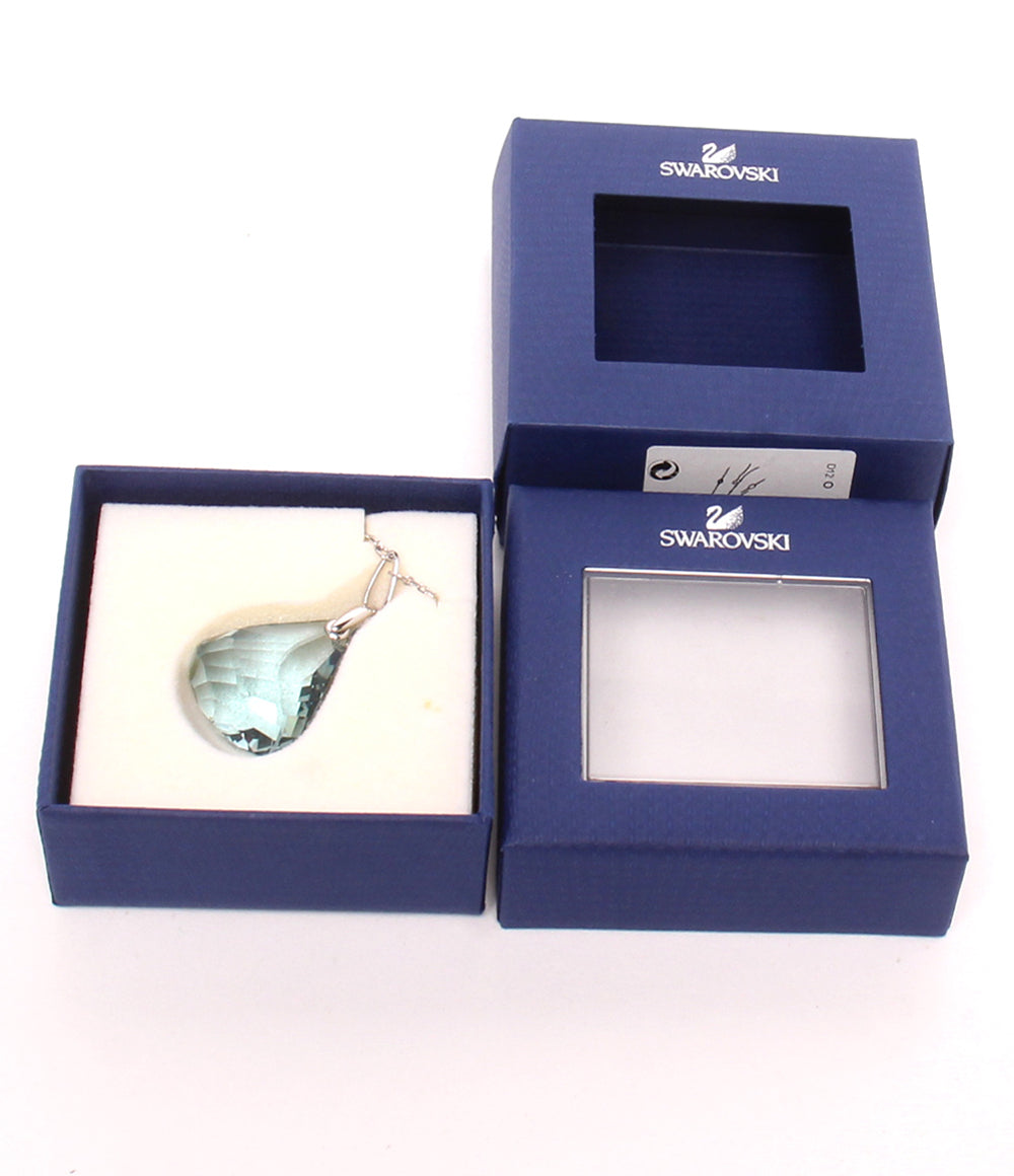 美品 SWAROVSKI ネックレス 1069464 ドロップモチーフ レディース スワロフスキー