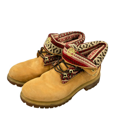 Timberland ロールトップブーツ ノルディック柄 メンズ SIZE 8.5 W ティンバーランド
