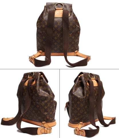 ルイ・ヴィトン リュック ゴールド金具 モンスリ モノグラム M51135 廃番 レディース LOUIS VUITTON