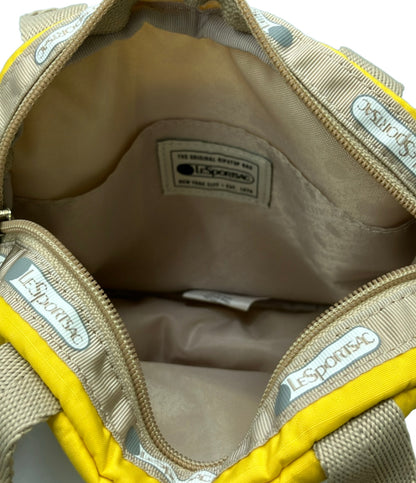 美品 LeSportsac 2WAYハンドバッグ ショルダーバッグ レディース レスポートサック