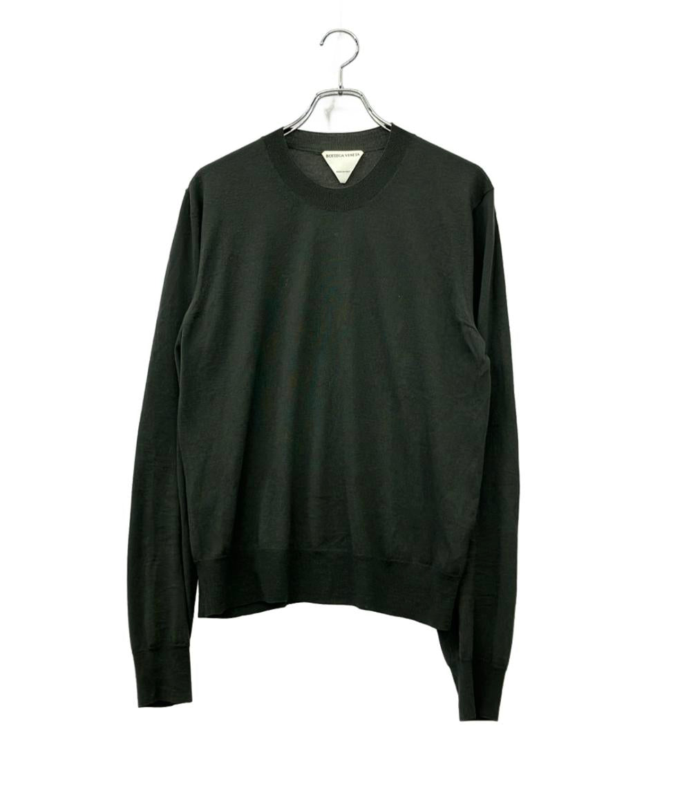 BOTTEGA VENETA 長袖ニット ウール クルーネック リブ プルオーバー C-EPBV-2020-1286 メンズ SIZE S ボッテガ・ヴェネタ