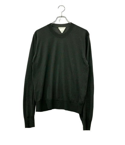BOTTEGA VENETA 長袖ニット ウール クルーネック リブ プルオーバー C-EPBV-2020-1286 メンズ SIZE S ボッテガ・ヴェネタ