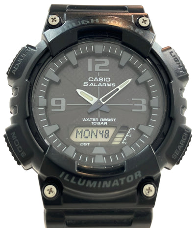 CASIO 腕時計 ソーラー ブラック AQ-S810W メンズ カシオ
