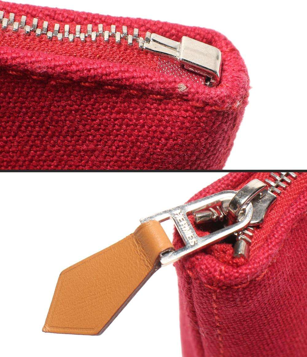 エルメス ポーチ シルバー金具 キャンバス トルッス パルミール ミニ レディース HERMES