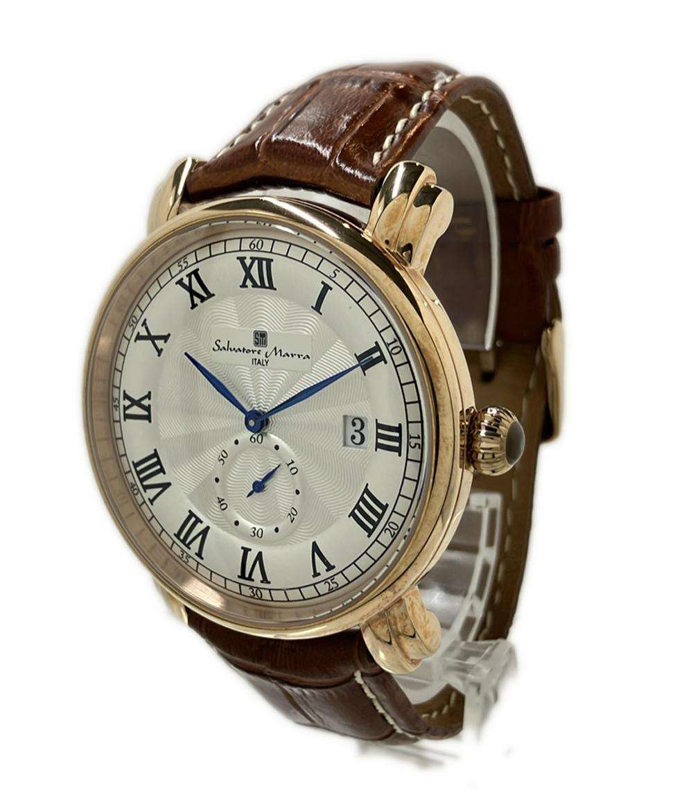 Salvatore Marra 腕時計 クオーツ SM-13121-2 メンズ サルバトーレマーラ