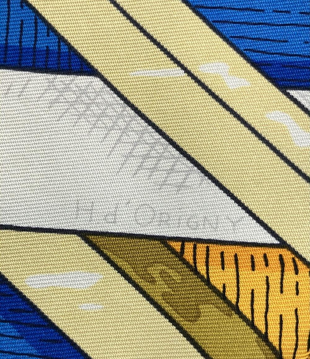 美品 エルメス スカーフ カレ90 シルク100% 馬銜 Mors a Jouets レディース HERMES