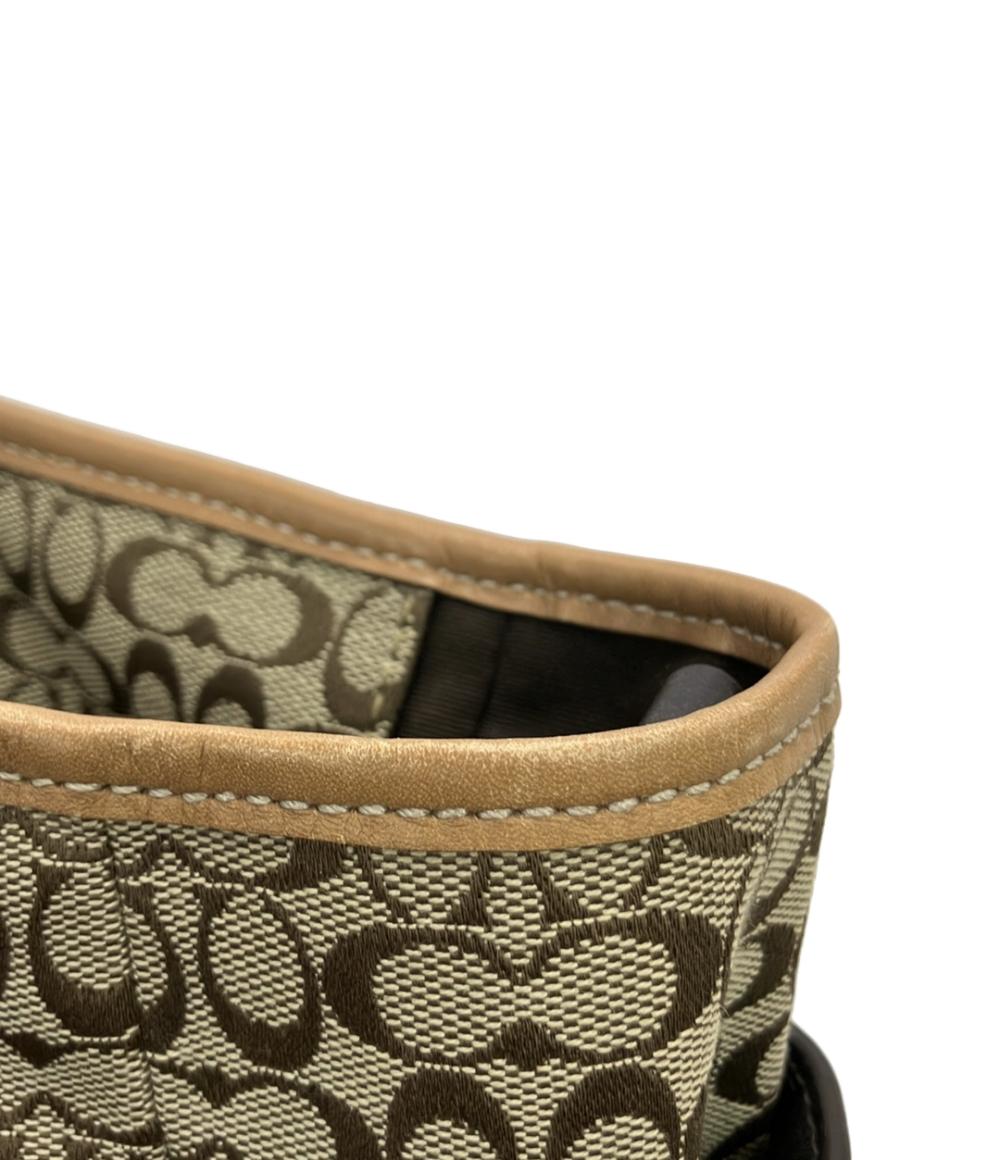 COACH トートバッグ ショルダーバッグ 2WAY ミニシグネチャー F77156 レディース コーチ