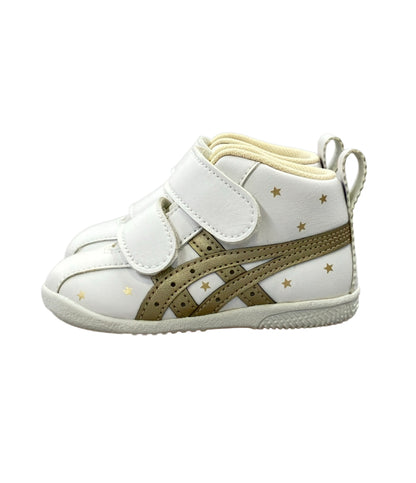 美品 asics ミドルカットスニーカー ファーストシューズ ファブレ FIRST SL 3 TUF123 ベビー SIZE 12.0 アシックス