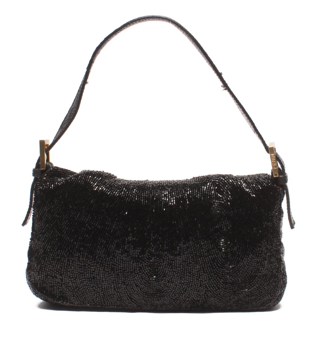 訳あり FENDI ハンドバッグ ショルダーバッグ 肩掛け ビーズ マンマバケット レディース フェンディ