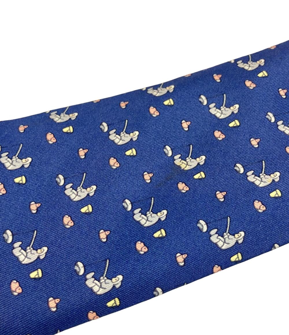 エルメス ネクタイ シルク100% メンズ HERMES