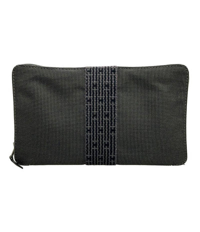 HERMES ラウンドファスナー長財布 パスポートケース エールライン パースGM メンズ エルメス