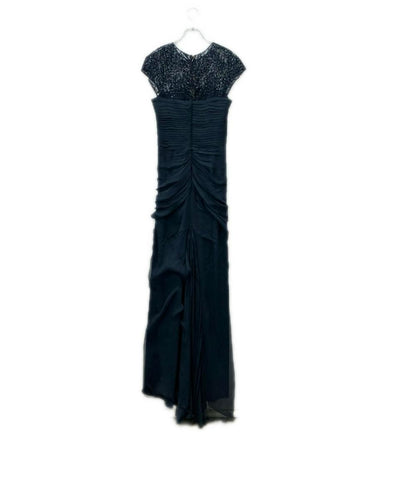 TADASHI SHOJI ドレス 半袖 ロング スパンコール フォーマル YR080L レディース SIZE 6 (M) タダシショージ