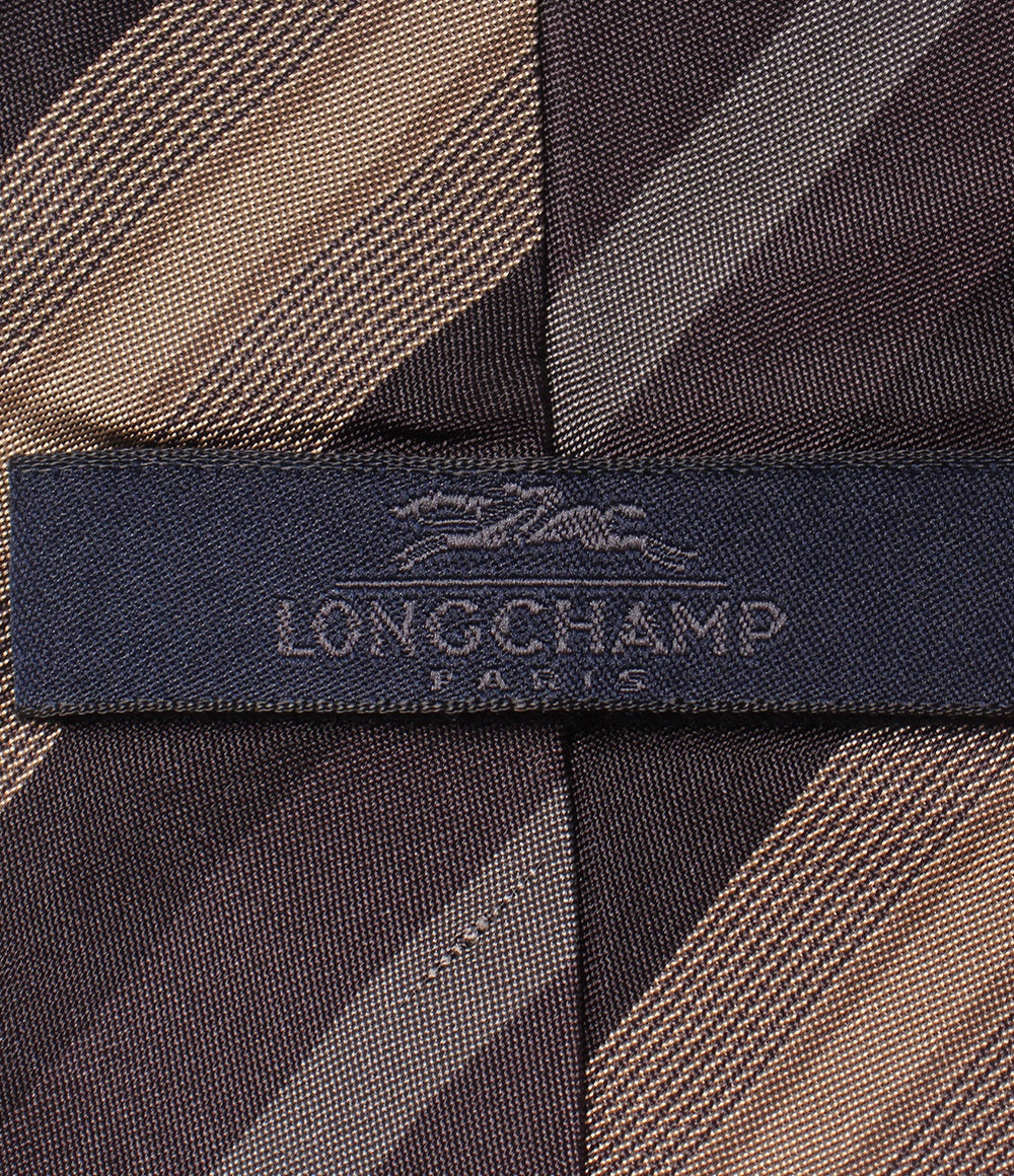 Longchamp ネクタイ シルク100% メンズ ロンシャン
