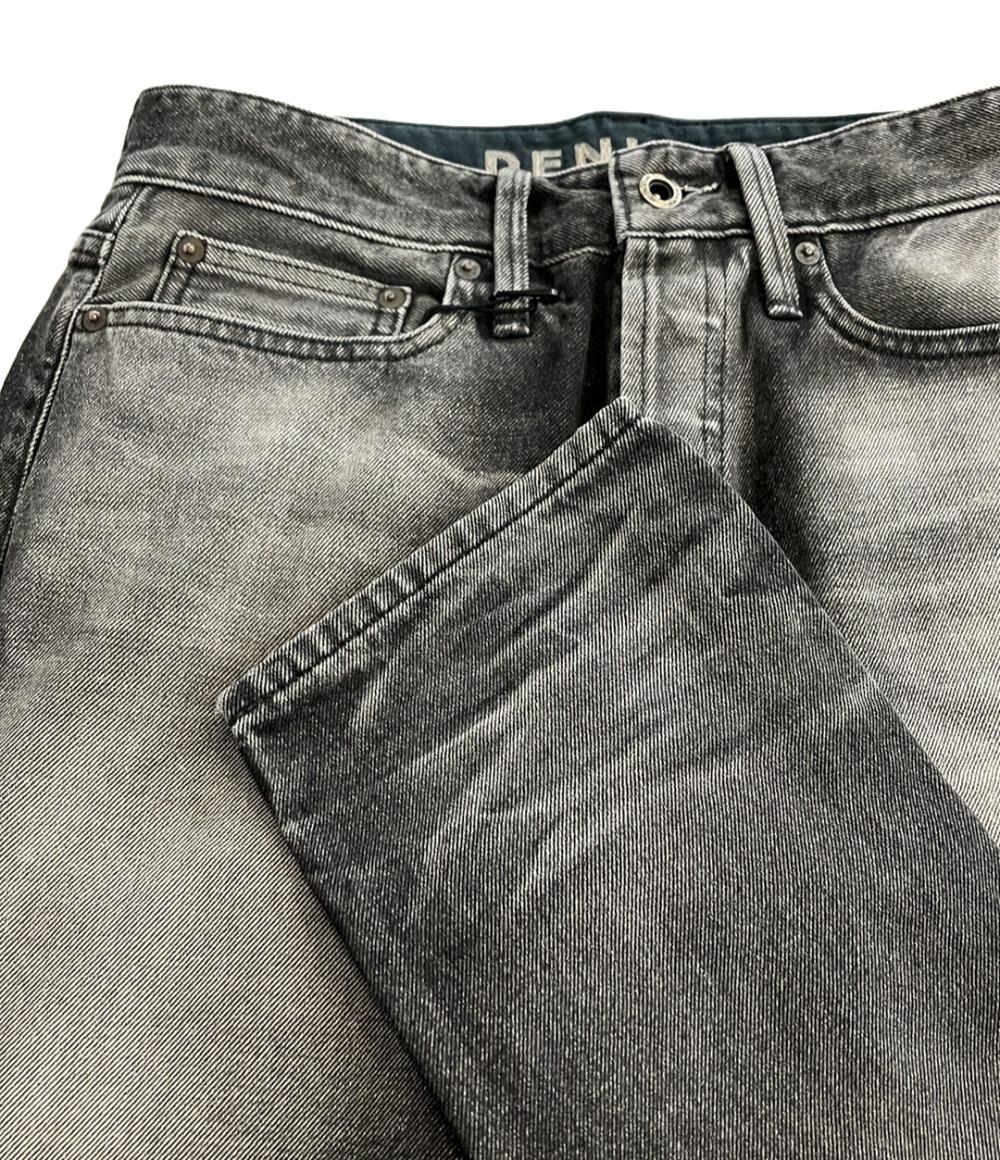美品 デンハム デニムパンツ ジーンズ ダメージ加工 FORGE MIJ GRY 01231111003 メンズ SIZE 29 (S) DENHAM