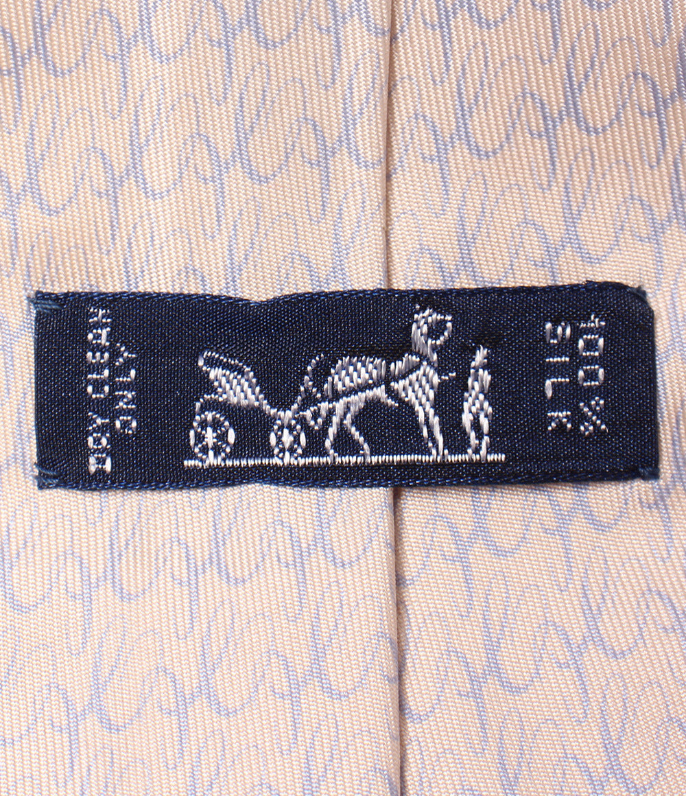 美品 HERMES ネクタイ シルク１００% メンズ エルメス