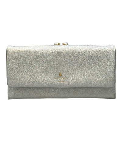 美品 LANVIN en Bleu 長財布 レディース ランバンオンブルー