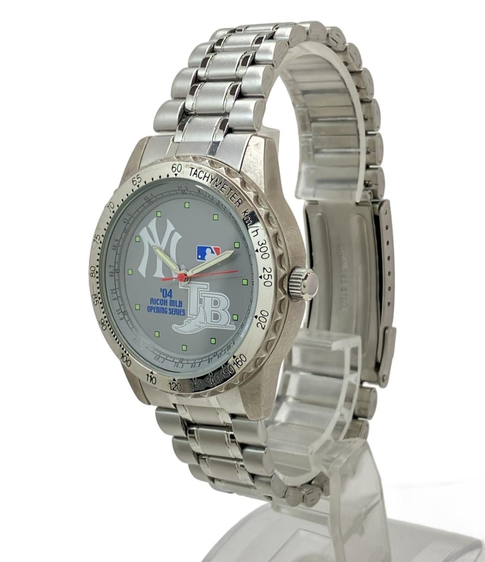 RICOH 腕時計 2004年MLB開幕戦記念 クオーツ グレー メンズ リコー