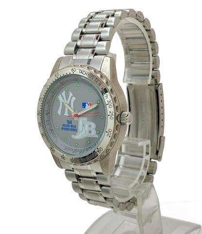 RICOH 腕時計 2004年MLB開幕戦記念 クオーツ グレー メンズ リコー