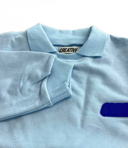 美品 クリエイティブドラッグストア 長袖スウェット 襟付き メンズ SIZE M CREATIVE DRUG STORE