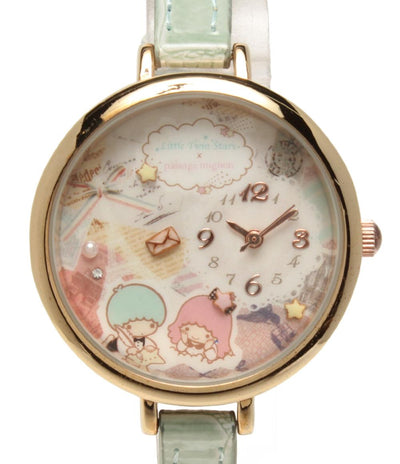 passage mignon 腕時計 リトルツインスターズ キキララ クオーツ レディース パサージュミニョン