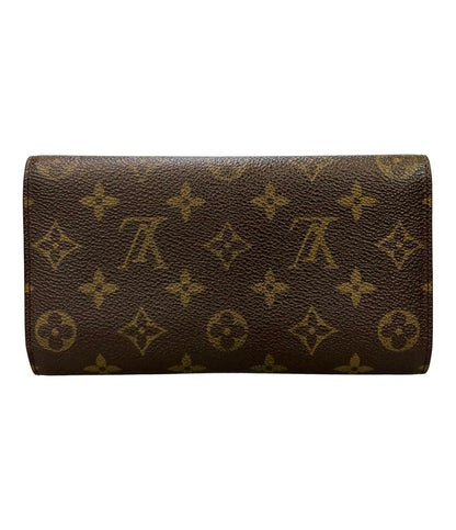 ルイ・ヴィトン 三つ折り長財布 ポルトトレゾール インターナショナル モノグラム M61215 レディース LOUIS VUITTON