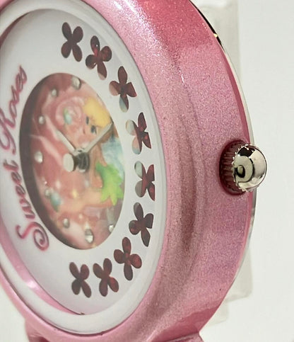 Disney 腕時計 ティンカーベル クオーツ キッズ ディズニー