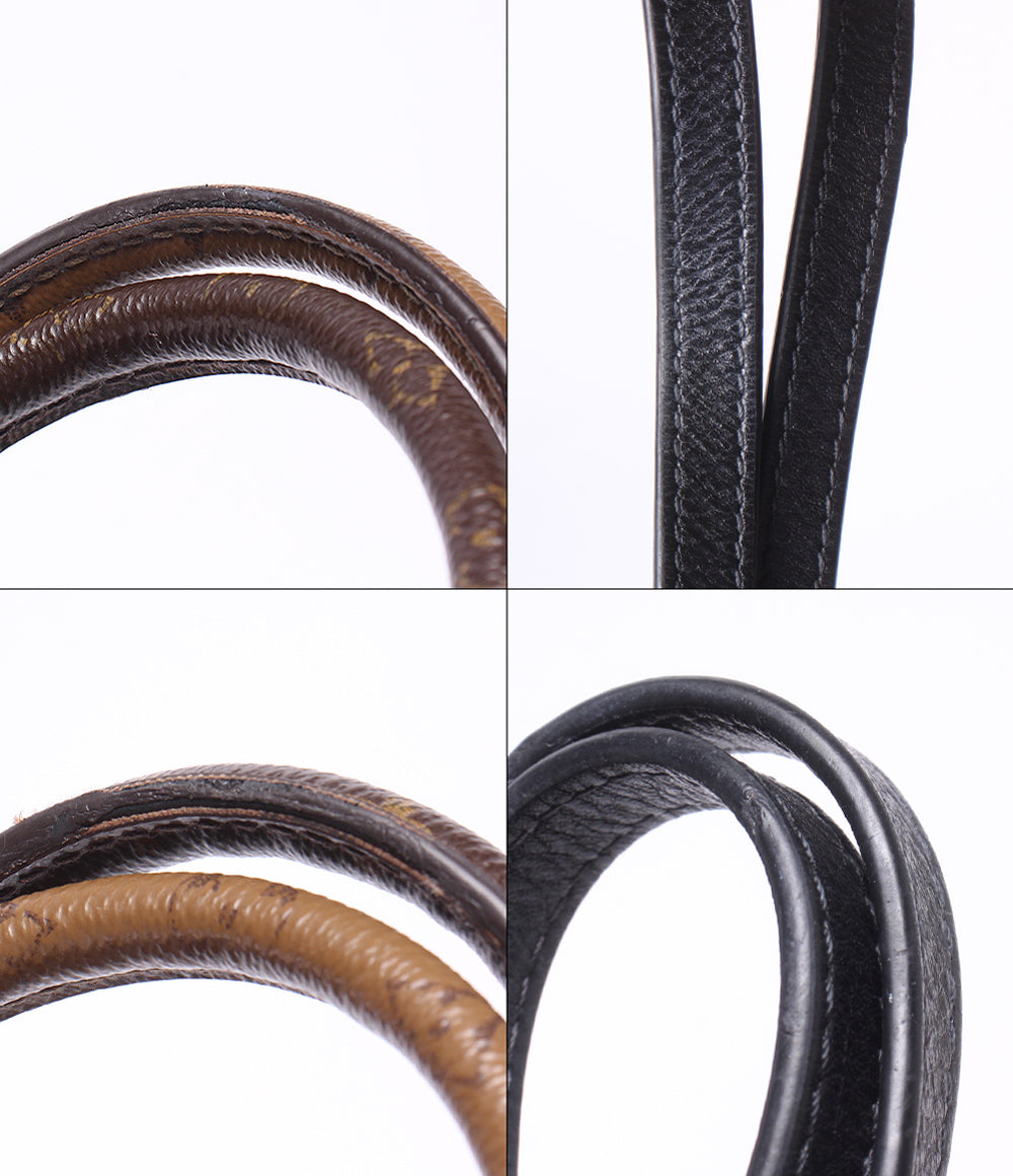 LOUIS VUITTON 2WAY トートバッグ ショルダーバッグ 肩掛け オンザゴー MM モノグラム リバース ジャイアント モノグラム キャンバス M45321