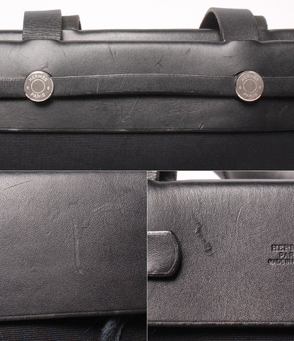 HERMES トートバッグ ショルダーバッグ 肩掛け シルバー金具 □F刻印 エールバッグ カバス MM レディース エルメス