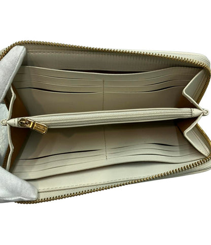 美品 COACH ラウンドファスナー 長財布 シグネチャー レディース コーチ