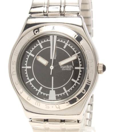 スウォッチ 腕時計 IRONY クオーツ ブラック ユニセックス Swatch