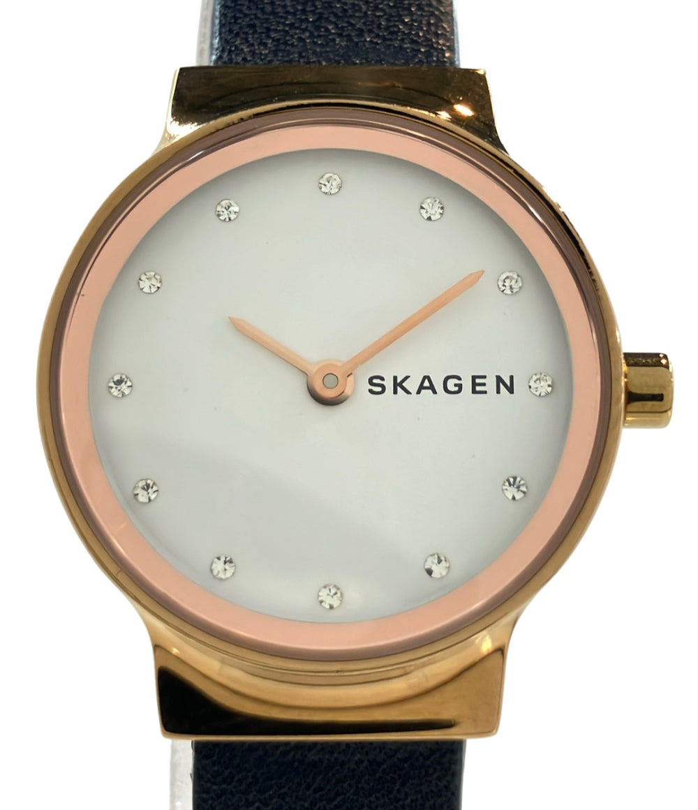 SKAGEN 腕時計 クオーツ ホワイト SKW2669 レディース スカーゲン