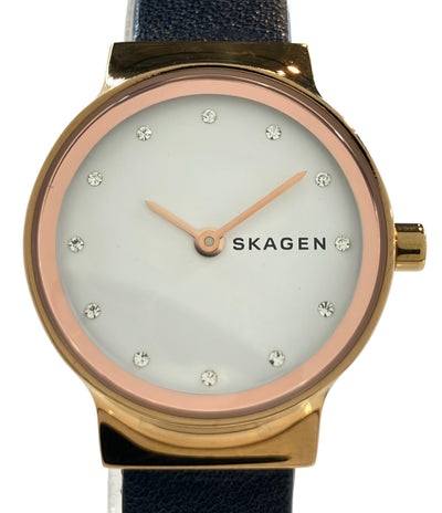 SKAGEN 腕時計 クオーツ ホワイト SKW2669 レディース スカーゲン