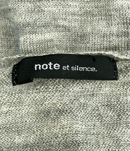 ノートエシロンス 長袖カーディガン レディース SIZE F (M) note et silence